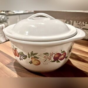 Corelle Coordinates Chutney Casserole 1.5 qt VTG EUC